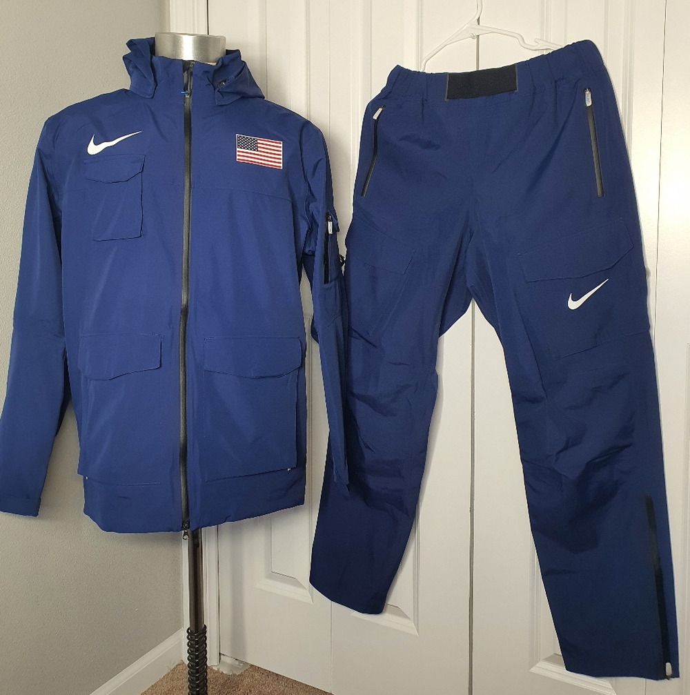 Nike Pro Elite USA Team Issued Storm-Fit ADV Tracksuit (Jacket & Pant) Size M